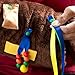 Twiddle - Premium Dementia Activities for Seniors - Comforting Alzheimer’s Products for Elderly - Engaging Sensory Items for Adults and Kids (Brown Cat)
