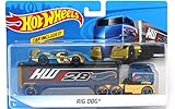 HOT WHEELS RIG DOG CITY CAR INCLUDED