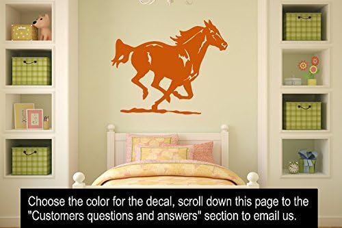 Horse-Vinyl wall decal-Horse decal-Horse sticker-28 X 34 inches-by aluckyhorseshoe