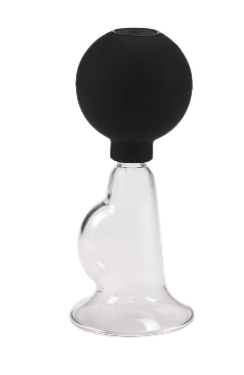 Rimba Brustsaugerglas Black/Transparent Ø 5.5 x 14.5 cm