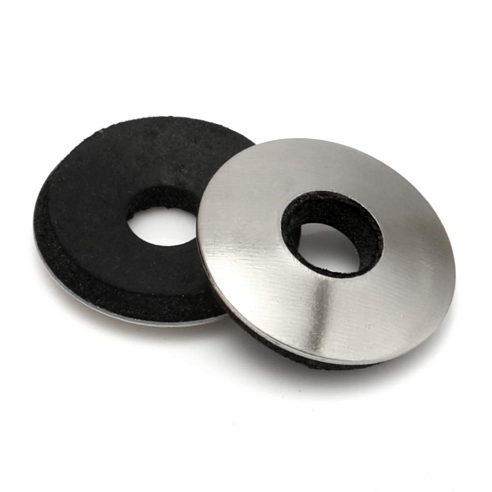 Photo 1 of #10 x 1/2" Neoprene EPDM Bonded Sealing Washers, Stainless Steel 18-8 (304), 100 PCS