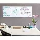 Dry Erase Board - Self-Adhesive Peel and Stick Paper Roll Sheets - Easily Adheres to Any Wall or Surface - White, Set of 2, 17.7 x 39.25 In and 17.7 x 78.75