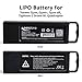 Keenstone Upgrade 3S 6400mAh 11.1V 70Wh Replacement LiPo Battery for Yuneec Typhoon Q500, Q500+, Q500 4K, Typhoon G Drone RC Quadcopter (Q500)