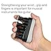 Portable Pocket Guitar Practice Tool Gadget Guitar Chord Trainer 6 Fret Black + Portable Guitar Bass Finger Exerciser (black) + Guitar Scale Stickers Fingerboard Note Decals for Beginner Practice