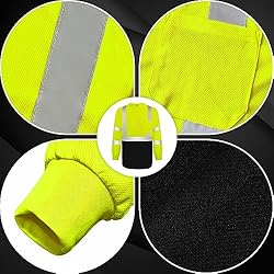 Uno Mejor High Visibility Shirts for Men Class 3 Hi