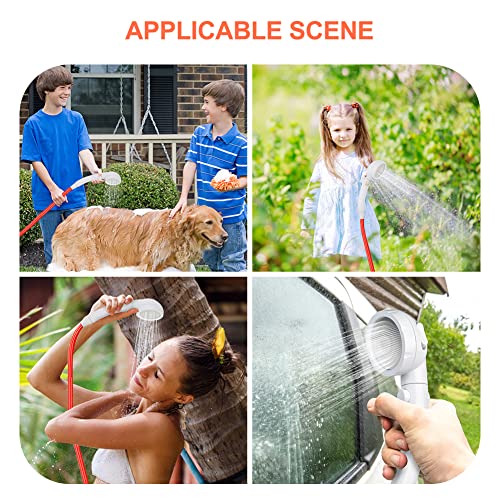 Camplux Hand Held Showerhead with ON/Off Switch, Portable Spray Shower