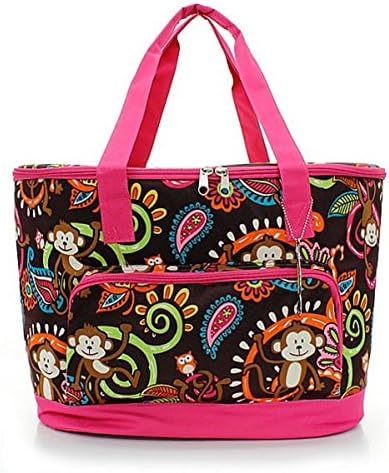 Island Monkey Paisley Print Insulated Cooler Shoulder Bag