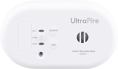 Ultrafire UBCO1 CO Alarm Detector Portable Battery Powered 10 Year Warranty BS