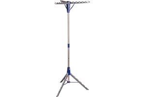Honey-Can-Do Steel Tripod 64-Inch Folding Clothes Drying Rack – Space-Saving Collapsable Clothes Rack, Durable Clothes Dryer Stand for Laundry Room, 3 Rotatable Arms for 30 Hangers