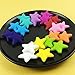 10pc 37mm Large Silicone Five-pointed Star Beads Teether More Than 5 Colors Mixed Colors Diy Accessories