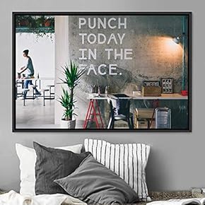 signwin Framed Canvas Wall Art Pressed Quotes 3D...