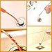 7 Pack Drain Snake, Kungix Hair Sink and Drain Clog Cleaning Relief Remover tool, Barbed Gripper Sink Dredge Pipeline Hook Cleaner