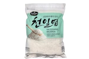 Choripdong Korean Sun-Dried Sea Salt, Coarse, 3LB