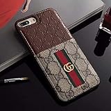 Viyi iPhone 7 Plus/8 Plus Case- Elegant Luxury PU Leather Designer Case with Card Holder Slot Cover for iPhone 8/7US Fast Deliver Guarantee?Brown?