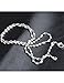 Silver chain 2MM double wave European style pendant with chain necklace clavicle short paragraph (18inches)