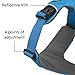 Ruffwear, Front Range Dog Harness, Reflective Soft Padded Everyday Harness with Dual Leash Clips, Adjustable and Lightweight Fit for Training or Walking for All Dogs, Blue Dusk, Small