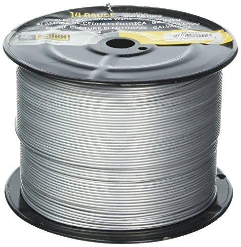 Acorn International EFW1414 1/4-Mile 14-Gauge Galvanized Fence Wire - Thumbnail 2