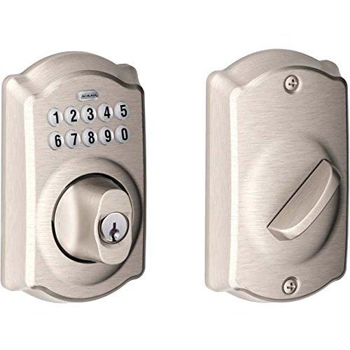 Schlage BE365CAM619 Keypad Deadbolt w/ Accent Passage