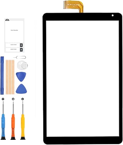 LADYSON 10.1" Screen Replacement for MJK-1261-V1 Touch Screen Digitizer Full