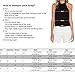 FAVOLOOK Women Sexy Backless Crop Tops Halterneck Tank Cami Black Size XS