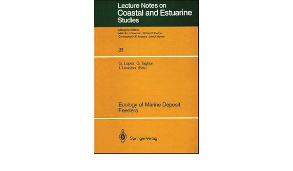 Ecology Of Marine Deposit Feeders 9783540970019 Amazon Com Books