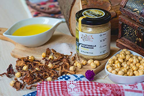 Forest Secret Vegan Spreads and Dips, Chanterelle Mushrooms, Gluten and Sugar Free, Net 6.17 oz (Pack of 3) - Thumbnail 3