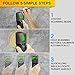 Stud Finder, StudPro Wall Scanner & Stud Detector | 4 in 1 Multi Function LCD Display, Center Finding Sensor with Sound Warning Notification for Wood/Metal/Live AC Wire/Studs