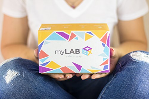 image for At Home STD Test for WOMEN by myLAB Box. 4 Panel Test - HIV, Trichomon
