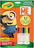 Crayola Despicable Me Coloring & Activity Pad with Markers Toy