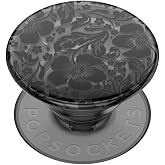 PopSockets Adhesive Phone Grip, Holder- Black Lace | Anti-Drop, Kickstand, Secure Comfortable Hold, Plant, Create a Mobile Phone Outfit