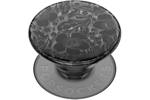 ​​​​PopSockets Phone Grip with Expanding Kickstand, Adhesive Grip - Black Lace