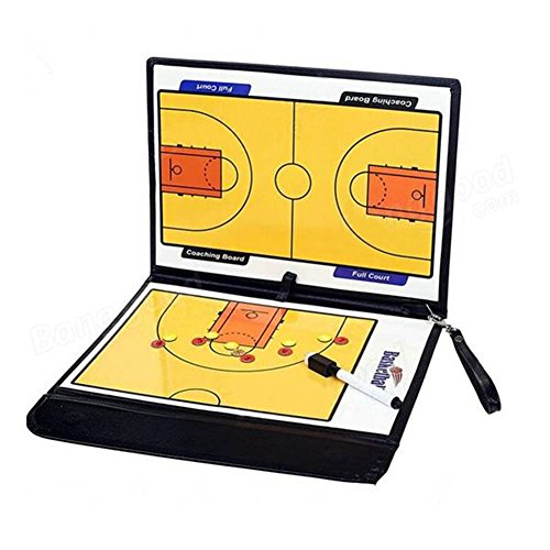 Tanchen Folding Basketball Coach Board Plate Book Set With Pen Teaching Clip Coaching Clipboard