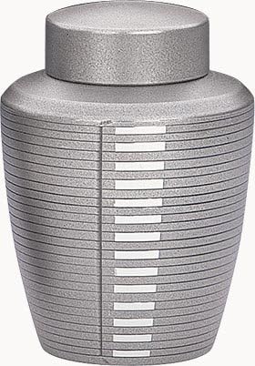 Osaka Naniwa Suzuki,Japanese Hand-made Pure Tin,Green Tea Canister/Ibushi 50 grams,Tojime,w/original wooden box