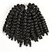 8 inch 3 packs Wand Curl 2X Synthetic Braiding Hair Crochet 22 roots/1pack Jamaican Bounce Synthetic Hair Extension 65g