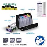INKUTEN Ciss Continuous Ink Supply System for Epson Stylus C88/cx3800/cx3810/cx4200/cx4800/cx5800f/cx7800