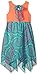 ZUNIE Girls' Crochet to Chiffon Shark Bite Dress