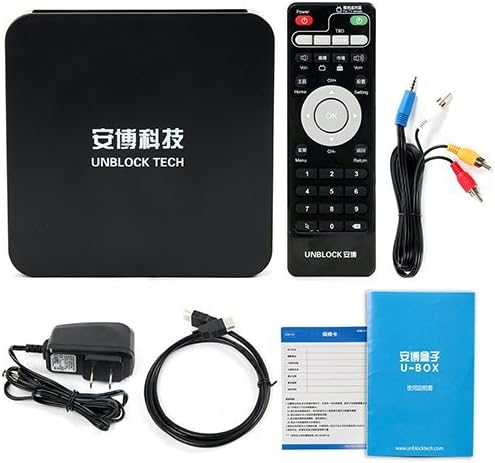 Unblock Tech Gen3 S900 Pro UBox IIl Global Version TV Box UBOX 3 IPTV Box 8GB 4K Streaming Media Player 安博盒子 全球適用 美加歐洲華僑適用 …