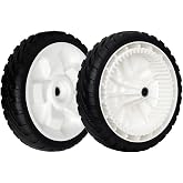 8" Front Drive Wheels Replacement for Toro 119-0311 137-4832 115-2878 Stens 205-360 Tires Fit for Toro 20330 20331 20339 20371 Self Propelled Mower FWD 22" Recycler (Set of 2)