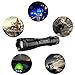 LETMY Tactical Led Flashlight, Ultra Bright 1600 lumen LED Handheld Flashlight, Portable Outdoor Water Resistant Torch with Adjustable Focus and 5 Light Modes for Camping Hiking (E6 Normal Flashlight)
