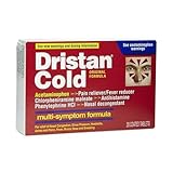 Dristan Cold Tablets Multi-Symptom 20 Tablets