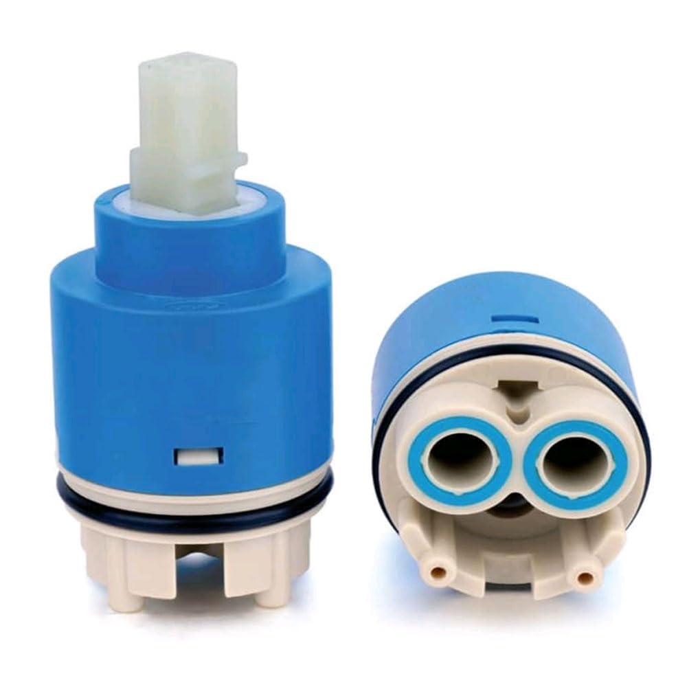 WANGCL 2PCS Ceramic Faucet Cartridge Ceramic Tap Cartridge Mixer Tap Cartridge for Bathroom Mixer Tap Kitchen Mixer Tap -35mm