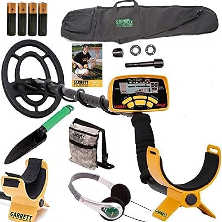 Garrett Ace 250 Metalldetektor Mit Kopfhorer Dvd Grabekelle Und Tasche Amazon De Garten