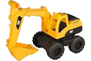 CatToysOfficial 15 Inch CAT Tough Rigs Excavator Toy - Outdoor & Indoor Construction Vehicle Toy for 3 Years Old Boys