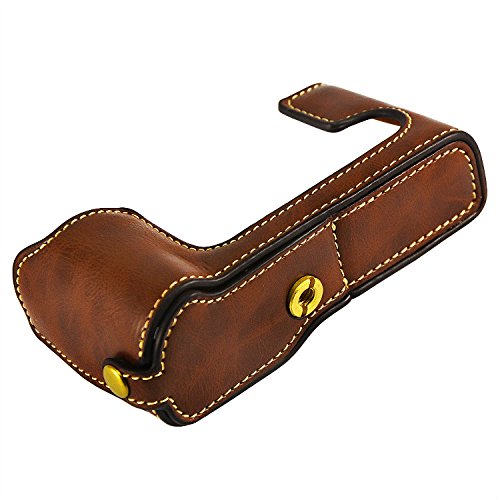 First2savvv XJPT-XT10-D10 Gehäusehälfte präzise Passform PU-Leder Kameratasche Fall Tasche Cover für Fuji Fujifilm X-T10… – Bild 6