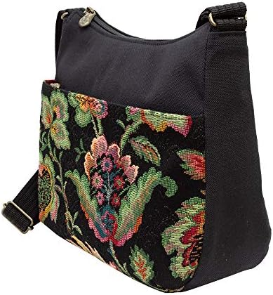 GO-17 Women’s Shoulder Bag, Crossbody Bag, Gobelin Weave, Made in Japan