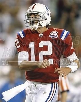 tom brady red throwback jersey