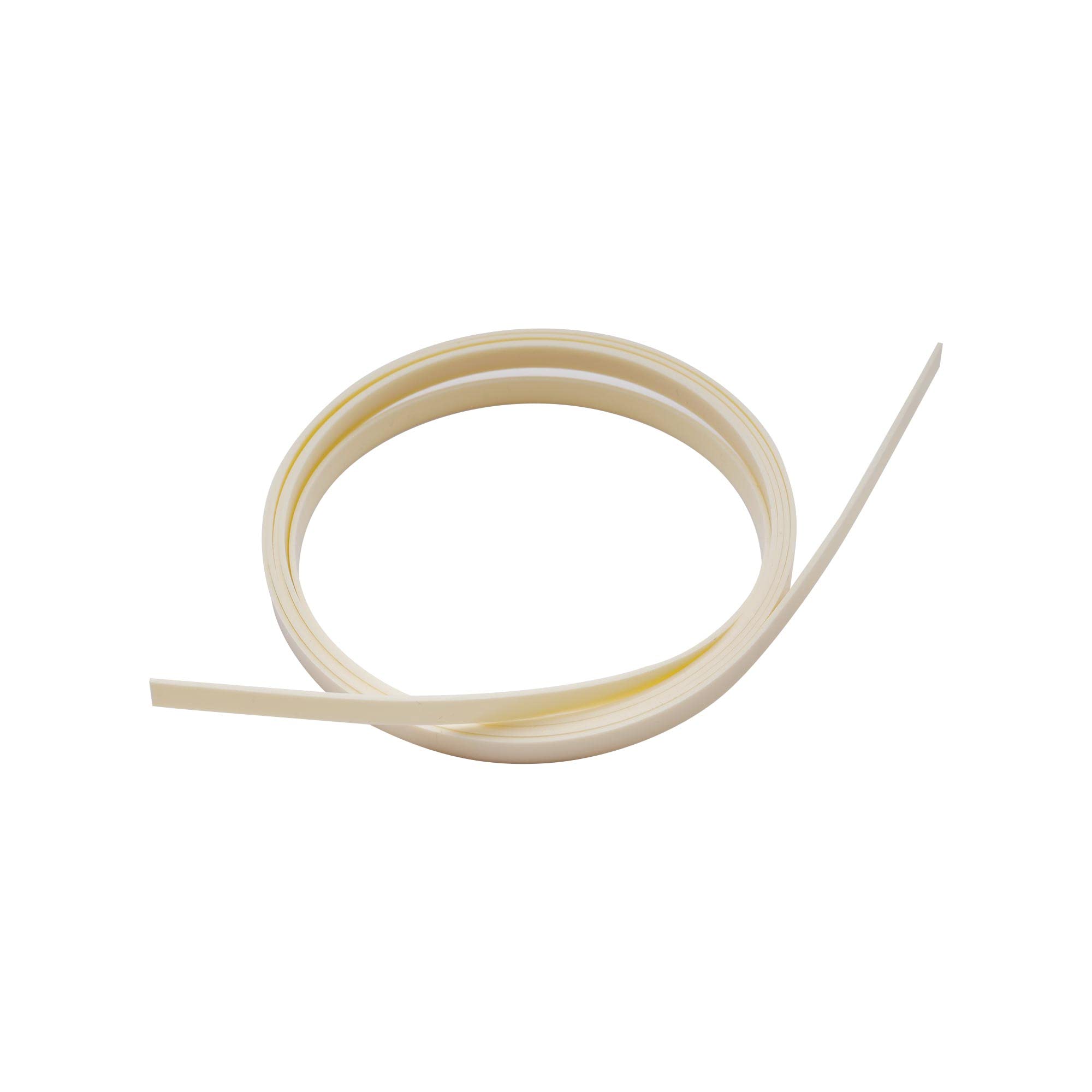 Musiclily Basic ABS Plastic Guitar Binding 1650x6.5x1mm for Acoustic Classical Guitar, Ivory