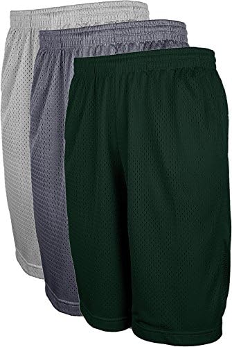 ViiViiKay Men's Active Running Basketball Mesh Shorts with Pockets in Sets S-5XL