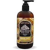 Black Canyon Banana Taffy Scented Body Lotion with Lanolin and Jojoba Oil, 12 Oz