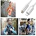 Lightning to 3.5mm Audio Headphone Jack Adapter, ADABUNNY Lightning to 3.5mm Female Headphone Jack Adapter Cable Converter for iPhone 7/7 Plus (Silver)-No Calling and Music Control